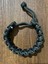 Haki Siyah Beyaz Paracord Bileklik 2