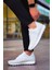 CH2409 - Triko Erkek Ayakkabı Beyaz 4