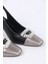 Taş Tokalı Slingback Ince Topuklu Abiye Kadın Ayakkabı 4