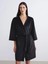 Şal Yaka Kadife Kadın Sabahlık (W5) 2