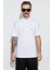 Beyaz Regular Fit Polo T-Shirt 1