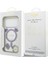 iPhone 17 Pro Uyumlu Kılıf Guess Lisanslı M-Safe Şarj Özellikli Transparan Resin Flowers Kapak Mor 8