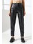 Deri Pantolon Paça Pens Detaylı 5