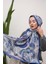 Floral Akrilik Desenli Dijital Soft Şal 2