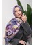 Floral Akrilik Desenli Dijital Soft Şal 4