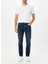 Lse 511 Slim Erkek Koyu Mavi Jean Denim Kot Pantolon A2081-0064 5