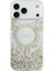 iPhone 17 Pro Max Uyumlu Kılıf Guess Lisanslı M-Safe Özellikli Transparan Resin Bottom Kapak Gold 3
