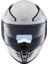 Nukro YM-853 Solid Gloss White Kask 4