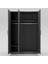 3 Kapaklı Elbise Dolabı 180X120X55CM 02102501 3