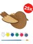 Kuş Tasarım Seti - Ahşap Kuş Boyama - Kuş Boyama Etkinlik - 25'li Set 5
