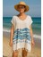 Kadın Yazlık Plaj Elbisesi – Pamuklu Viskon Ince ve Serin Tunik (S-M Uyumlu) 1