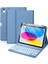 Apple iPad 11. Nesil A16 2025 / 10. Nesil Uyumlu Tablet Klavyeli Kılıf Kablosuz Bluetooth Özellikli Manyetik Standlı Q Kalem Bölmeli Klavyeli Tablet Kılıfı 1
