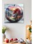 3D Görünümlü Temperli Cam Tablo – Dağ ve Nehir Manzaralı Elma Temalı Uv Baskı 33X33 CM-CKT022 5