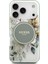 iPhone 17 Pro Max Uyumlu Kılıf Guess Lisanslı M-Safe Şarj Özellikli Flower Tonal Circle Kapak Yeşil 3
