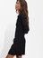 Uzun Kollu Triko Midi Elbise 4