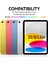 Apple iPad 11. Nesil A16 2025 / 10. Nesil Uyumlu Tablet Klavyeli Kılıf Kablosuz Bluetooth Özellikli Manyetik Standlı Q Kalem Bölmeli Klavyeli Tablet Kılıfı 2