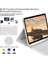 Apple iPad 11. Nesil A16 2025 / 10. Nesil Uyumlu Tablet Klavyeli Kılıf Kablosuz Bluetooth Özellikli Manyetik Standlı Q Kalem Bölmeli Klavyeli Tablet Kılıfı 5