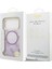 iPhone 17 Pro Uyumlu Kılıf Guess Lisanslı M-Safe Şarj Özellikli 4g Desenli Simli Silikon Kapak Mor 8