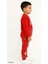 Kırmızı Ayıcık 4-5-6 Yaş Çocuk Alt Üst Takım Pijama Takım 2