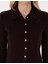 Kadın Kahverengi Slim Fit Triko Hırka 50316338-VR029 6