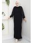 Kadın Kolu Ipek Kupra Merserize Triko Elbise -PMK484 1