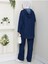 Kadın Pantolonlu Ikili Salaş Kot Takım -PMK488 3