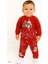 Kırmızı Ayıcık 1-2-3 Yaş Çocuk Alt Üst Takım Pijama Takım 1