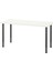 Lagkapten / Olov Çalışma Masası Beyaz Siyah 140 x 60 cm 1