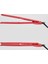 AHS-2033 Kırmızı Geniş Seramik Kaplamalı Güçlü Saç Düzleştirici (40MM*120MM ) 2
