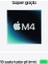MC7D4TU/A/MACBOOK Air/apple M4 Işlemci/(10 Çekirdek Cpu-10 Çekirdek Gpu)/ 24GB RAM/512GB Ssd/15.3"/sky Blue 4