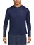 Dri-Fıt Miler Run Division Men's Flash Long-Sleeve Running DQ6493-410 Top - Midnight Navy Erkek Uzun Kollu Tişört 3