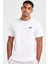 Sportswear Clup Pamuklu Beyaz Erkek Tişört 1
