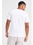 Sportswear Clup Pamuklu Beyaz Erkek Tişört 3
