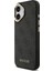 iPhone 17 Uyumlu Kılıf Guess Lisanslı M-Safe Özellikli 4g Metal Büyük Logolu Kartlıklı Kapak Siyah 2