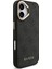 iPhone 17 Uyumlu Kılıf Guess Lisanslı M-Safe Özellikli 4g Metal Büyük Logolu Kartlıklı Kapak Siyah 3