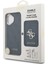 iPhone 17 Uyumlu Kılıf Guess Lisanslı M-Safe Özellikli 4g Metal Büyük Logolu Kartlıklı Kapak Siyah 7