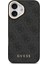 iPhone 17 Uyumlu Kılıf Guess Lisanslı M-Safe Özellikli 4g Metal Büyük Logolu Kartlıklı Kapak Siyah 8
