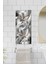 Gümüş Zambak Desenli Temperli Cam Dik Tablo – 30X60 cm Hd Uv Baskı - DCT012 2