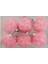 4 cm Ağaç Süsleme Topları 6lı -Pembe- 1