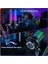 Rgb Işıklı Kondansatör Mikrofon Profesyonel USB Yayın Kayıt Oyun Toplantı Podcast Mikrofonu Ps4/ps5 6