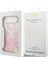 iPhone 17 Air Uyumlu Kılıf Guess Lisanslı M-Safe Özellikli Simli Peony Desenli Silikon Kapak Pembe 8