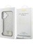 iPhone 17 Uyumlu Kılıf Guess Lisanslı M-Safeli Metal Kamera Çerçeveli Üçgen Logolu Glitter Kapak Gri 8