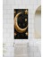 Altın Hilal ve Yıldızlar Temalı Temperli Cam Dik Tablo 30X60 cm Ebadında Uv Baskı - DCT080 4