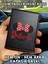 Minniemouse Ön Arka Baskılı Oto Araç Ruhsat Kabı Kartlık Deri Isim Yazılı Kişiye Özel Cüzdan 1