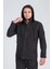 Suya Dayanıklı Slim Fit Softshell Kapüşonlu Erkek Mont 6