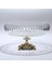 28CM Kesme Kristal Dekor Gold Ayak Cam Kase Vertical Desen 3
