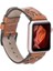 Apple Watch Uyumlu Deri Kordon Cross 42-44-45MM Bt RST2E 1