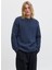 Bisiklet Yaka Normal Lacivert Erkek Kazak 12278816_JJEDOVER Knıt Crew Neck Sn 1