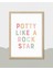 Potty Like A Rock Star Dijital Baskı Çocuk Posteri (Çerçevesiz) 5