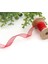 Organze Kurdele Yılbaşı, 2 cm - 20 Metre Kırmızı 1